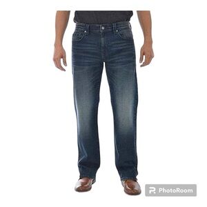 NWT TK AXEL Slim Boot Medium Wash Mens Jeans | 40x32